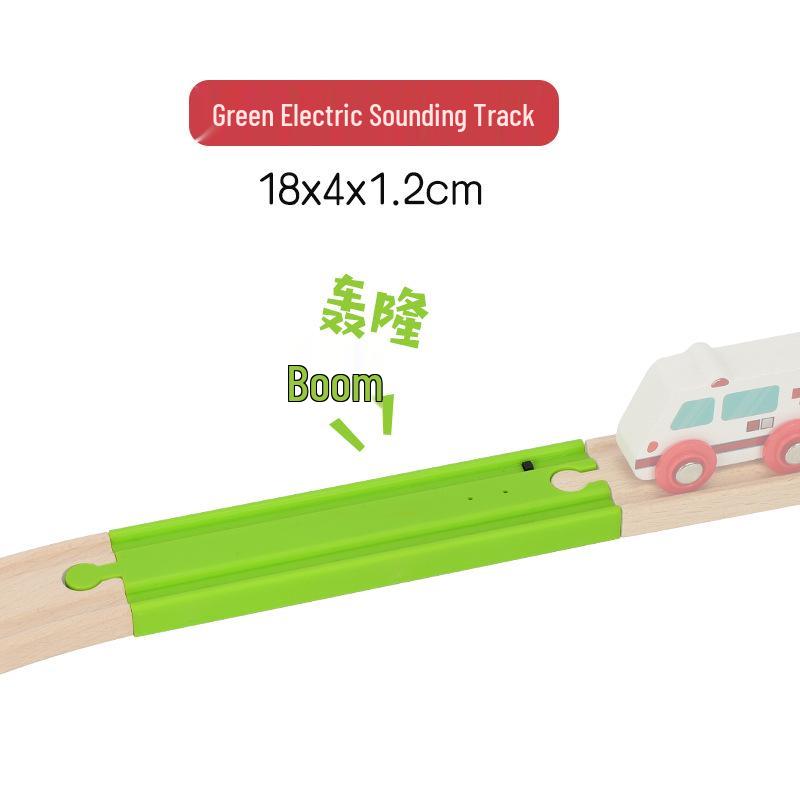 Электрическая сенсорная кнопка для железнодорожного полотна, совместимая с деревянными рельсами