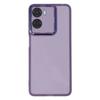 For Motorola Moto G05 4G TPU Case WANLONFENG DKSM Series Electroplated Frame Back Cover with Tempered Glass