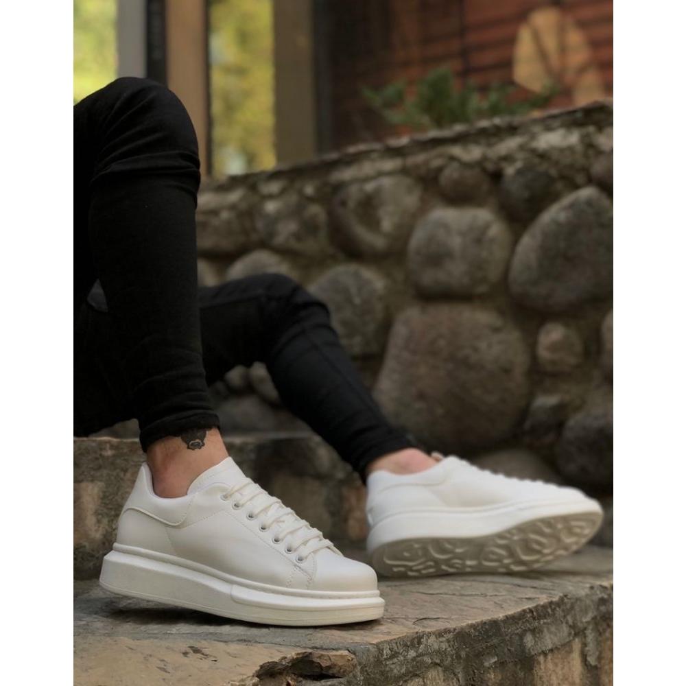 547 Мужская повседневная обувь Мужская обувь на высокой подошве Черно-белая спортивная мужская обувь на шнуровке Некожаная повседневная мужская обувь 2023