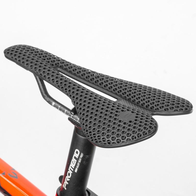 3D Printed Bicycle Saddle With Carbon Fiber Rail Mountain Road Bikes Comfortable Ergonomic Cycling Seat