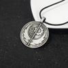 Fallout Братство Стали Круглый Кулон На Шнурке Ожерелье Унисекс Украшение