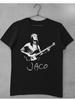Мужская футболка Jaco Pastorius Jazz Bass Свободный крой Все сезоны Для пары Уличная одежда Футболка с круглым вырезом винтажная футболка