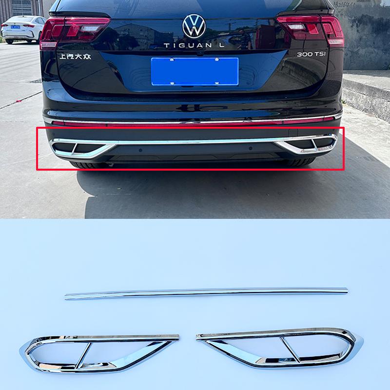 cntwv5 Car styling For Tiguan Front Grille Chrome 2021 2022 2023 Tiguan MK2 Front Bright Black Grille Chrome Sports Body Kit Accessory