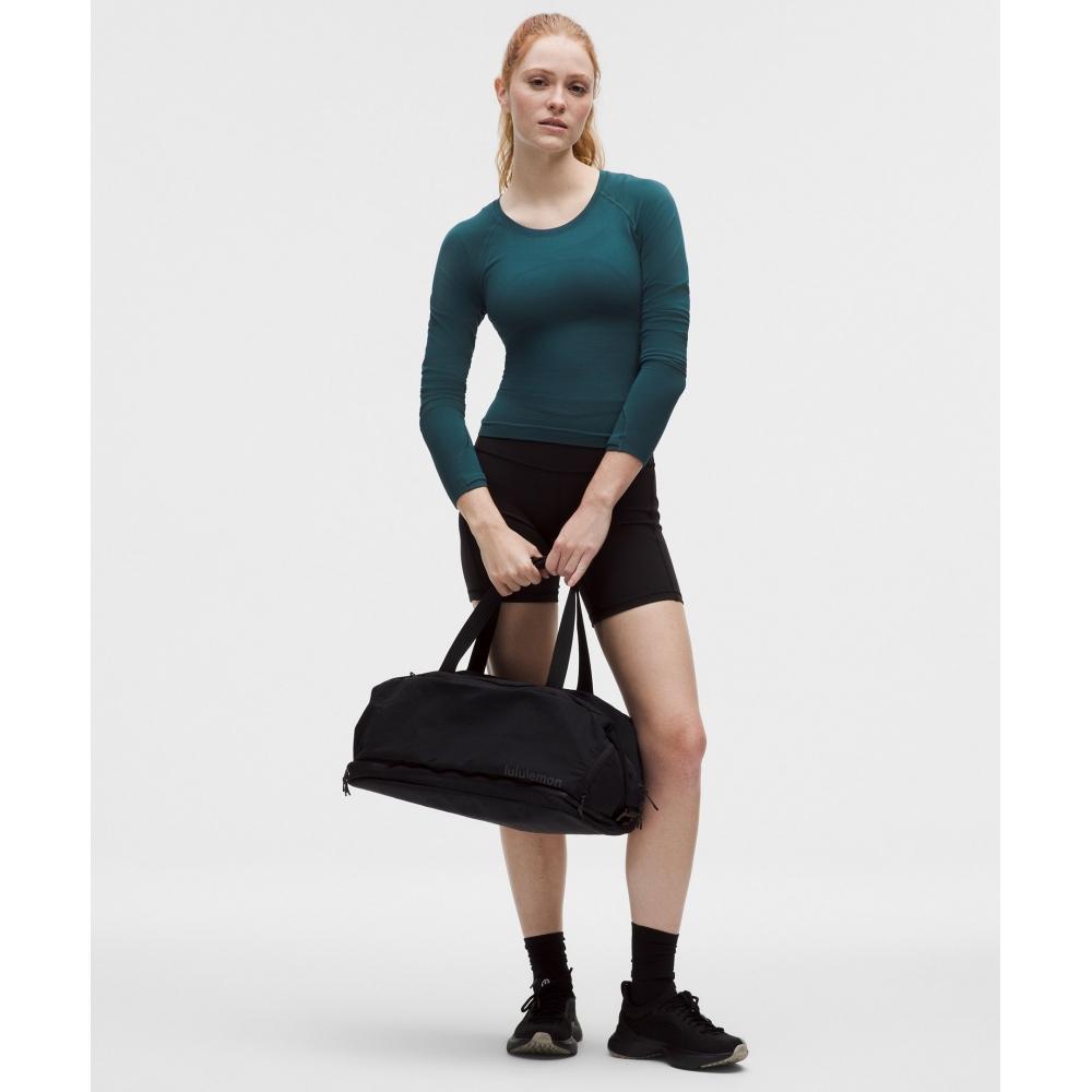 Lululemon Swiftly Tech Long Sleeve Shirt 2.0  Waist Length Indochine Blue Indochine Blue