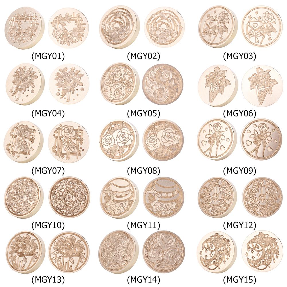 Розарий Ретро печать сургучная печать головка огненная краска для приглашения подпись