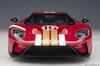 AUTOart Ford GT Alan Mann Heritage Edition Stripe Готовый продукт 1/18 Красный/Золотой