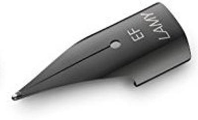 Lamy Запасное перо для перьевой ручки, черное, размер EF (Очень хорошо) LZ50 ЧЕРНЫЙ (черный)