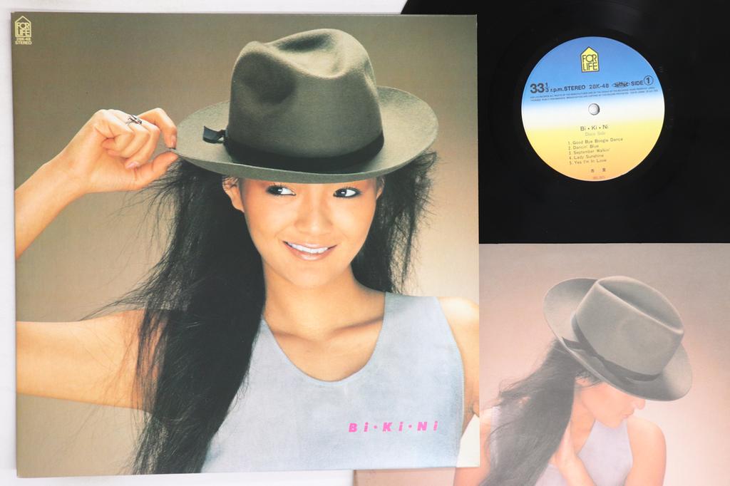 LP Record ANRI - Bikini 28K48 FOR LIFE 1983 Japan Japanese Pop/Rock Used