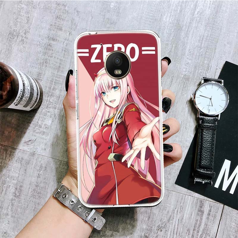 Anime Protagonist Cute Girl Phone Case For Motorola Moto G9 G8 G7 G6 G5 E6 E5 E4 Plus Play Power One Action Macro Coque Cover Ca