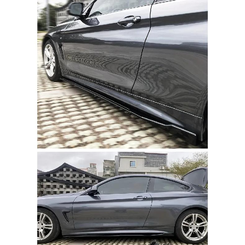 For BMW Accessories G20 3-Series 330i M340i 2019+ Gloss Black Car Side Skirt Extensions Rocker Panels Side Trim Spoiler Factory