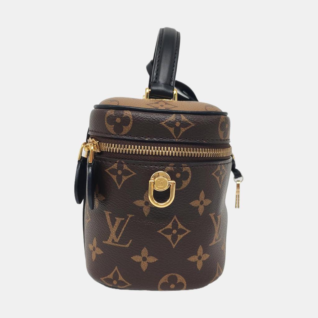 [Pre-Owned] Vanity Portable Monogram Makeup Bag - Very Good #1WZ3UDQ