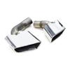Stainless Steel M Quad Black Square Exhaust Tips for BMW F15/X5 & F16/X6 Upgrades