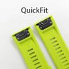 Для Garmin Tactix 7 Pro Delta Descent/Quatix 7/6/5 Sapphire/7X Solar Ремешок Fenix 7X Силиконовый Ремешок 22 мм 26 мм Quickfit Ремешок для часов
