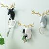 ABS Deer Antler Decoration Hook Animal Home Decoration New Deer Head Hanging Hook