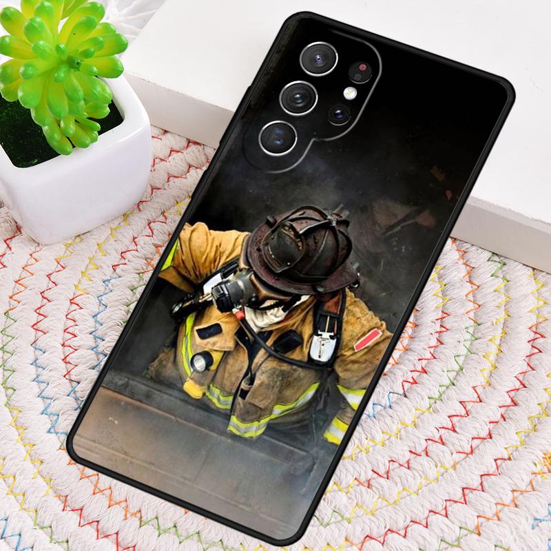 Чехол для телефона Пожарный Пожарный для Samsung Galaxy note 10 pro S26 Ultra S23 S24 FE S25 S21 S22 PLUS ударопрочный Cove