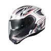 Motorcycle Helmet System RYUKI ENERGY White Red [OGK Kabuto] (Size XL)
