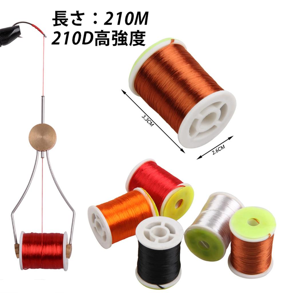 Fly King Tying Vise/Rubber Jig Making Vise Includes Bobbin Holder, Wood Tool, Rotary Whip Finisher, and 12 Fly Hooks. Fishing Tackle Set