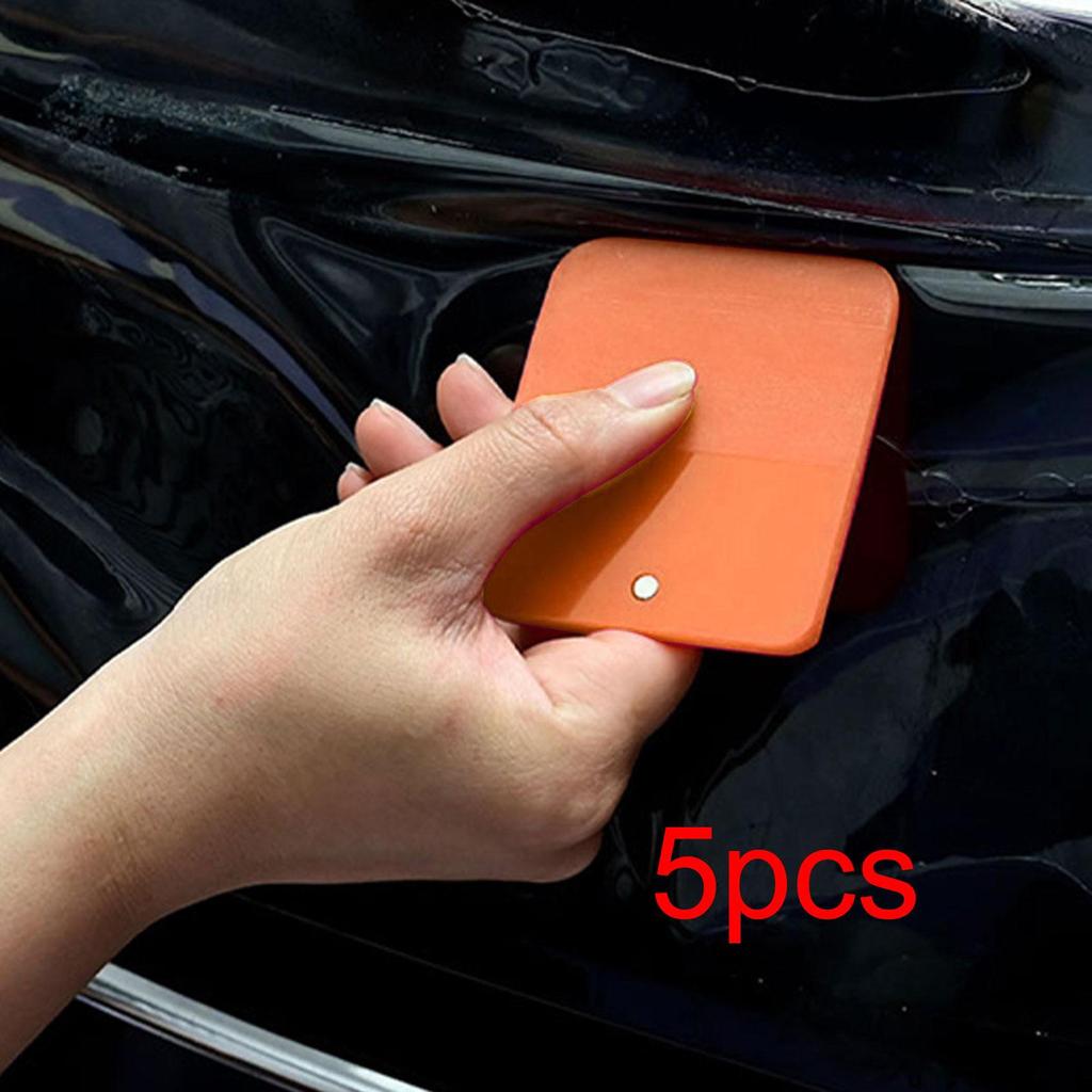 5 Pieces PPF Squeegees Accessories Easy To Use TPU Coating Scrapers for Cars Paint