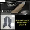 Car Front Door Armrest Panel Strip Sequ Decoration Cover Trim For Peugeot 208  - 2025 Carbon Fiber Accessories Interior