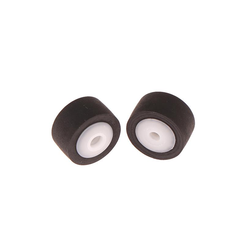 2Pcs 13X8.3X6.5X2Mm Car Press Belt Cartridge Audio Radio Tape Recorder Movement Rubber Pinch Roller Stereo Cassette Deck Wheel