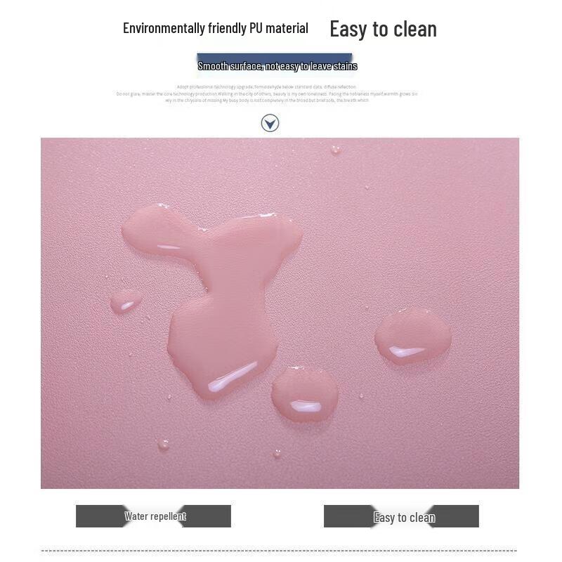 Miling Double-Sided PU Leather Desk Mat