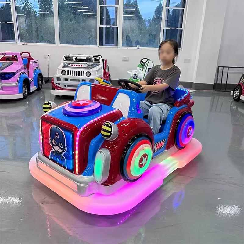 Large Outdoor Children’s Carousel with Flying Chairs - Amusement Park Merry-Go-Round