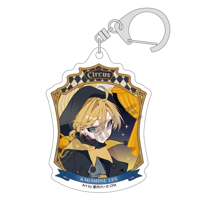 CRAX Hatsune Miku Trading акриловый брелок 1BOX Circus В71 x Ш52 x Г3 мм акрил прибл.