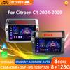 Android 14 Автомобильное радио для Citroen C4 C-Triomphe C-Quatre 2004-2009 Мультимедийный видеоплеер Навигация GPS Carplay 4G QLED экран