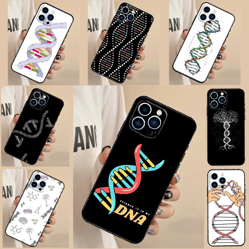 Retro DNA Science Illustration Cover For OPPO Reno 12 F 13F 14F 11F 10 11 13 14 Pro 7 8 Lite OPPO Find X9 X5 X6 X8 Pro Case