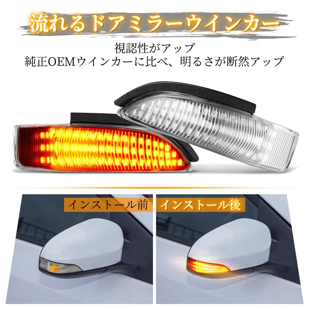 POPMOTORZ Toyota Sequential Aqua 10 Series Corolla 160 Series Camry Hybrid 50 Series Porte 140 Series Vitz 130 Series Premio 260 Series Боковое зеркало