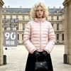 Lightweight Womens Short Down Jacket 2026 Fall Thin Puffer Coat No Hood Regular Fit 85-90% Duck