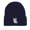 Miraculous Fox Winter Knitted Cap Beanie, Animal Skull Cap Fit Elastic Sporting Bonnet Knit Hat Beanie