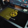Borussia Large Size Mouse Pad Large Gaming Table Cushion Non-slip Laptop Tablet Big Mousepad XXL Mat Mini PC Playmat With Lock edge