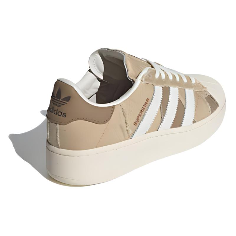 adidas Оригинальные SUPERSTAR XLG Низкие Скейтбордические Кроссовки Унисекс Коричневые Кроссовки ID6251