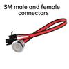 Multifunction Touch Switch with DC 55*21/SM Terminal Wire Embedded Installation Tactile Switch Socket Accessories DC 3.7V~24V 5A