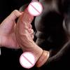 Soft Dildo Realistic Penis Adult Sexy Toys for Woman Men Vagina Anal Massage Stimulator Silicone Layer Dildo with Suction Cup