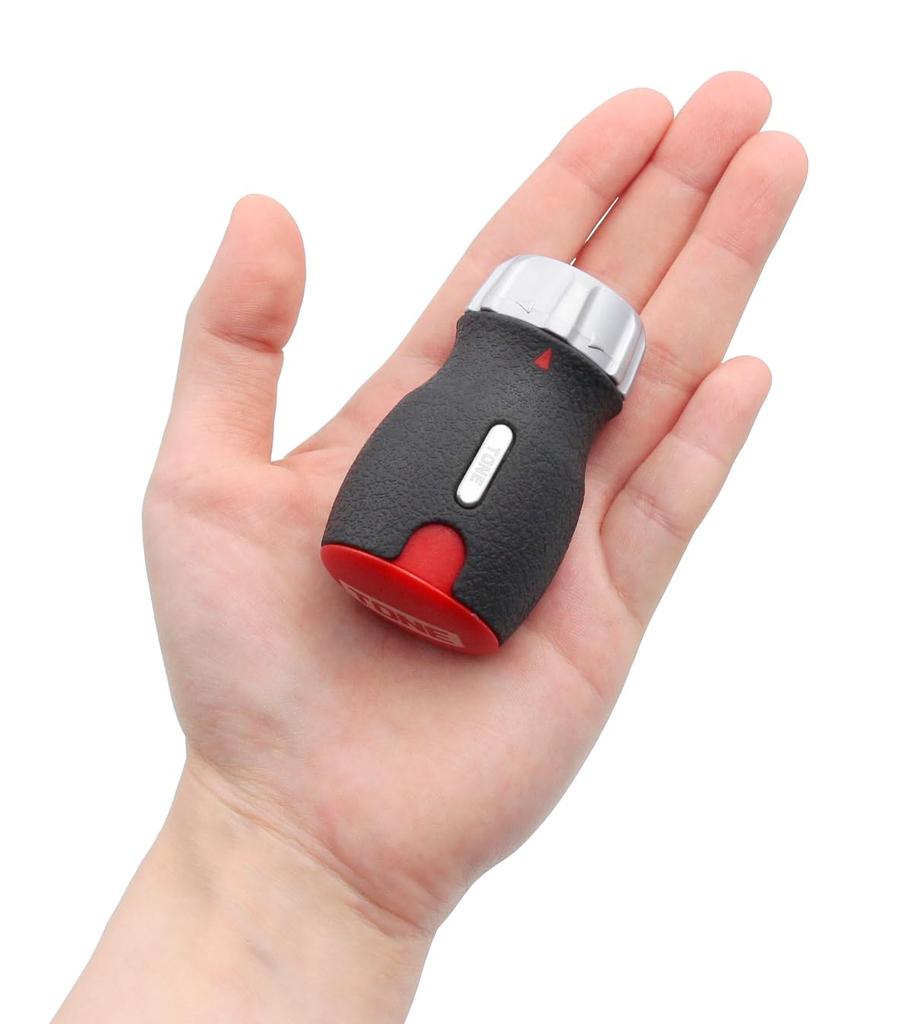 Tone RSDM6S Ratchet Stubby Driver Bit Set Magazine-Included Set, 6.35mm Width, 7-Piece