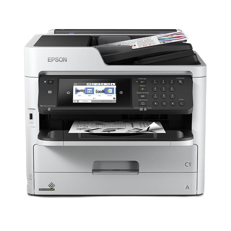 Epson WorkForce Pro WF-M5799a A4 Black & White Inkjet MFP CN plug (adapter included)