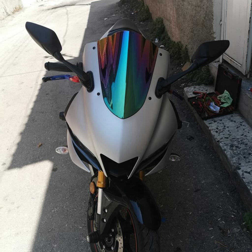 Windproof Motorcycle Front WindShield Windscreen for Yamaha YZF R25 R3 19-20 Durable Wind Deflector Motorbike Windshield Cover