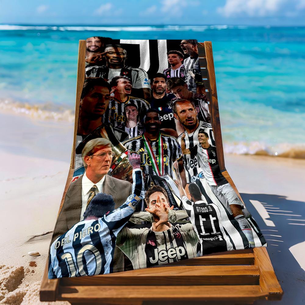 Juventus Beach Towel Super Soft Microfiber Quickdry Fabric Comfortable Lightweight Perfect For Traveling Yoga Camping And Swimming