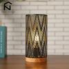 Геометрический металлический подсвечник Лампа на батарейках Беспроводная настольная лампа Беспроводной свет для свадебной вечеринки Спальни Домашнего декора
