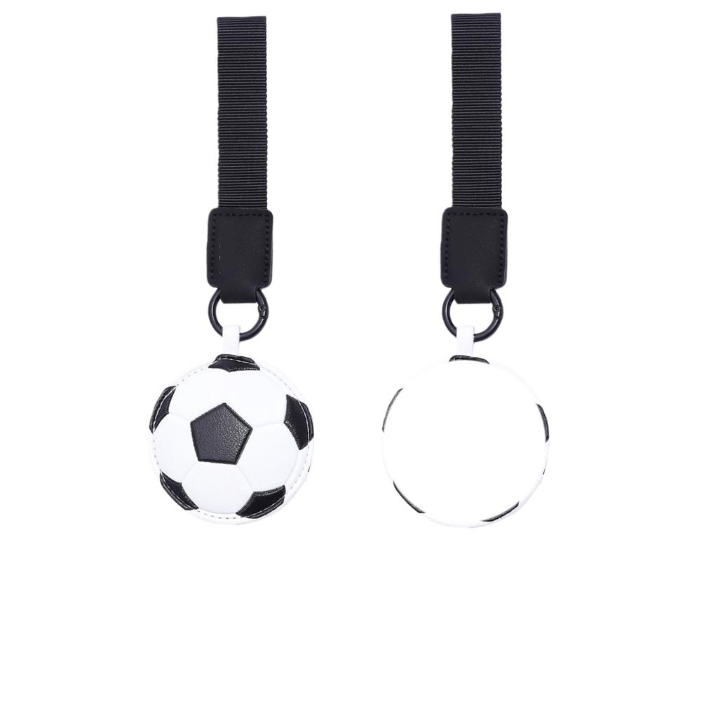 Personalized Keychains Featuring Baseball, Soccer, Basketball, And Volleyball Balls; Leather Bag ; Gifts For Rugby, Soccer, And Sports Enthusiast