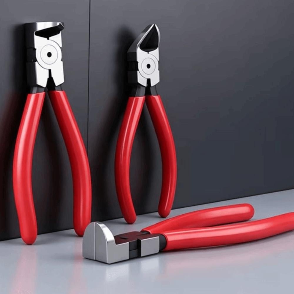 Industrial Grade Flat Nose Pliers Anti-Slip Sprue Pliers Professional Sprue Cutters Jewelry Repair