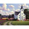 Diy Painting By Numbers With Frame Acrylic Paint On Canvas Oil Village Picture By Numbers For Adults Starter Kits