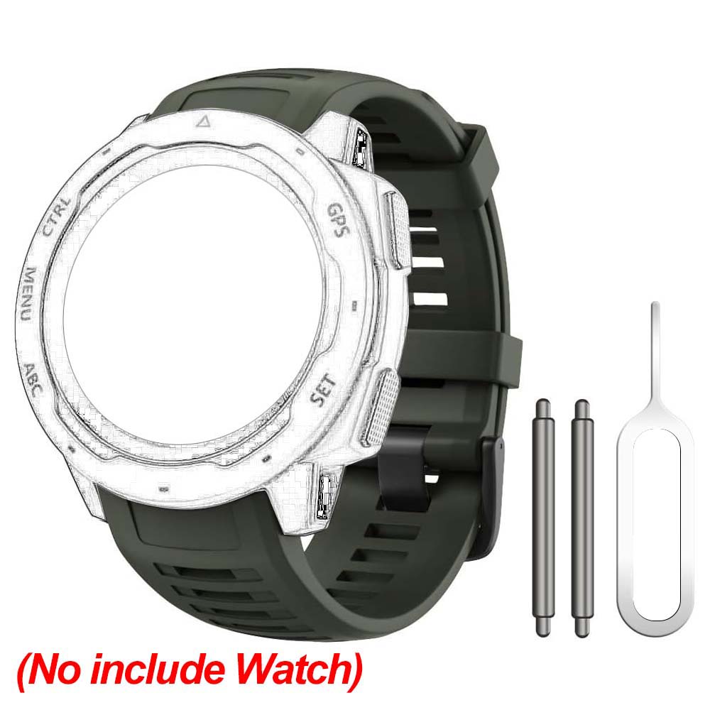 2025 22mm Silicone Strap For Garmin Instinct 2 Watch Band Fashionable Rubber Smart Bracelet Interchangeable Wristband