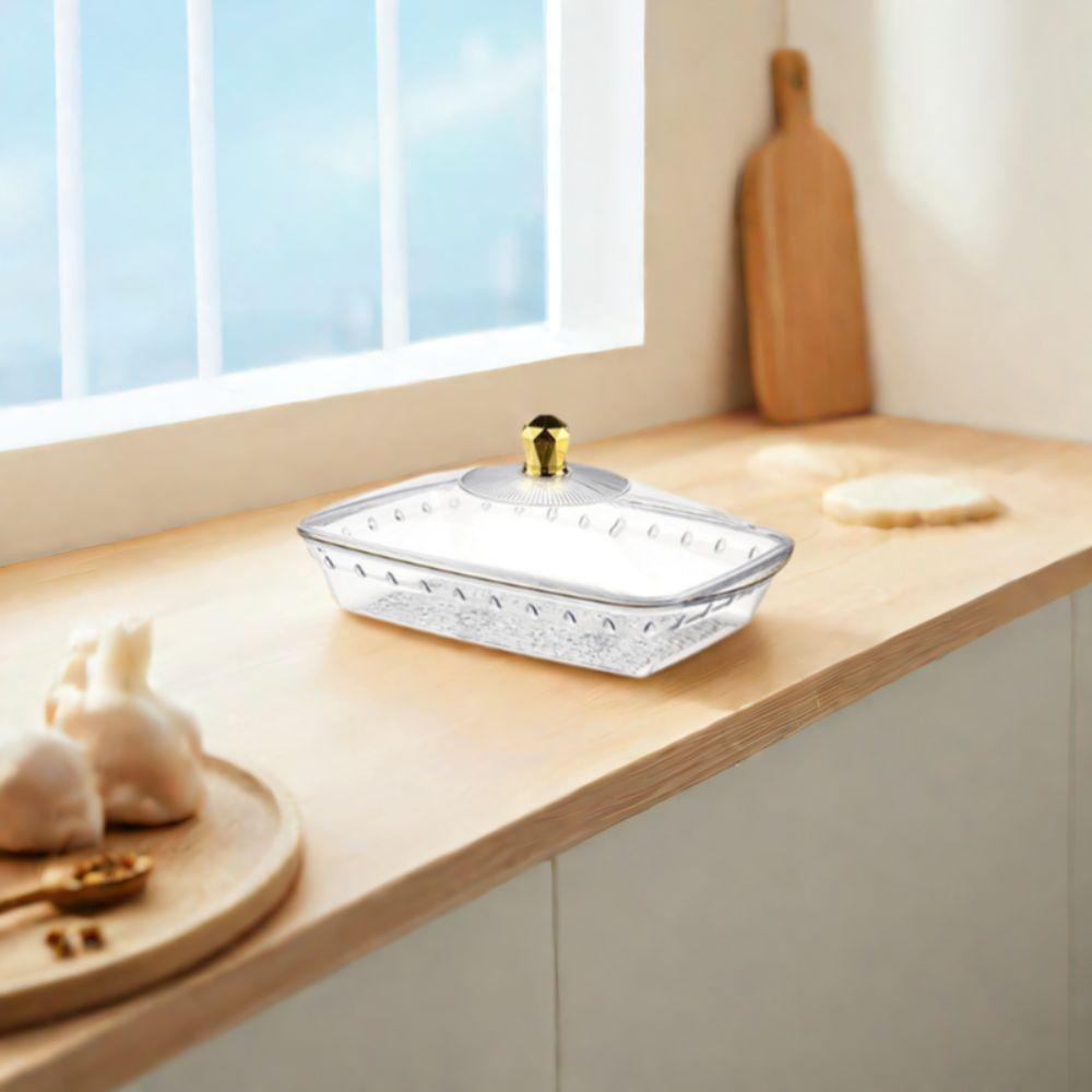 Transparent Serving Platter Nordic Snack Serving Tray Creative Appetizer Tray Living Room