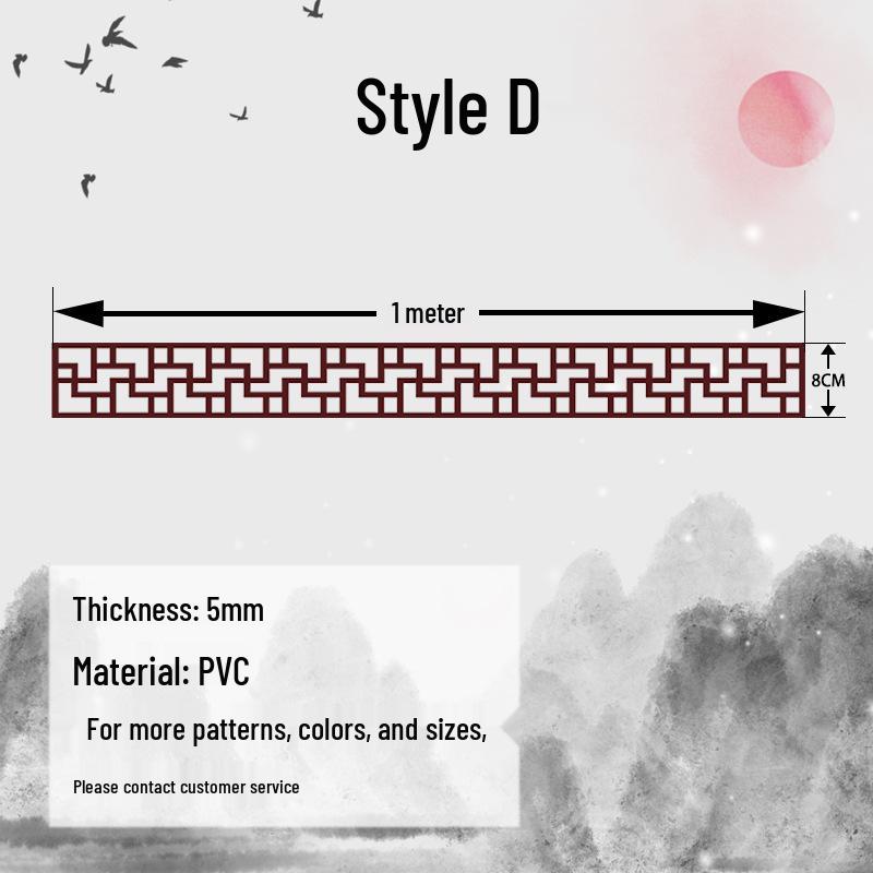 Декоративный навес из ПВХ с решеткой в китайском стиле: Изогнутая панель из массива дерева с резьбой для античного потолка или стены.