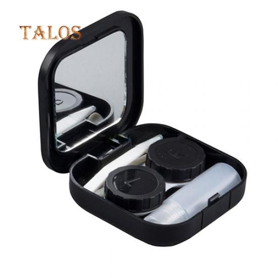 Держатель для хранения Зеркальная коробка Портативный футляр для контактных линз Контейнер Дорожный набор