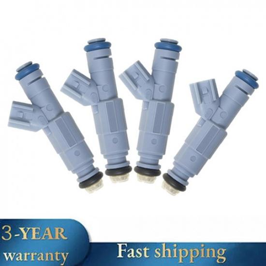 New Set Of 4 Fuel Injectors For Mazda 3 2.0L L4 2004 2005 LF6413250 Exc. Calif.
