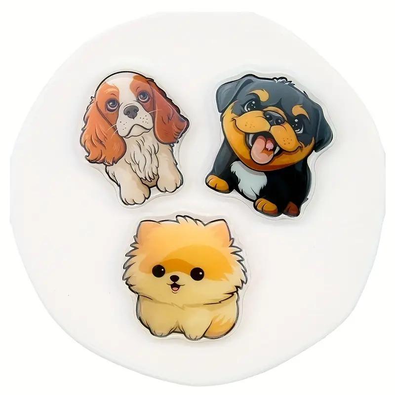 Мультяшный милый зверек собака расширяющаяся подставка держатель мобильного телефона для iPhone 15 14 13 Samsung карманный разъем Griptok откидной кронштейн